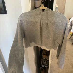 Cropped urban outfitters sweatshirt
